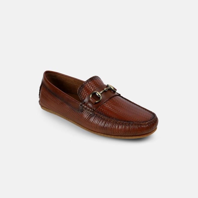 J.Fontini Men Tan Casual Loafers