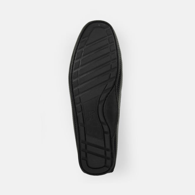 J.Fontini Men Black Casual Loafers (SKU: 14-1260-11-39)