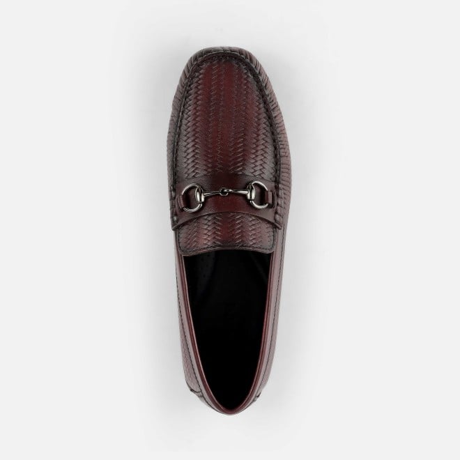 J.Fontini Men Wine Casual Loafers (SKU: 14-1260-58-39)
