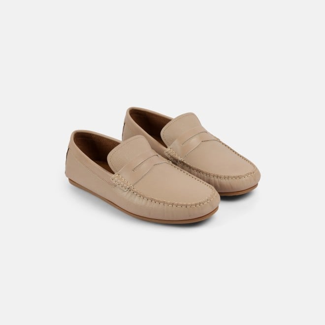J.Fontini Men Beige Casual Loafers (SKU: 14-1262-20-40)