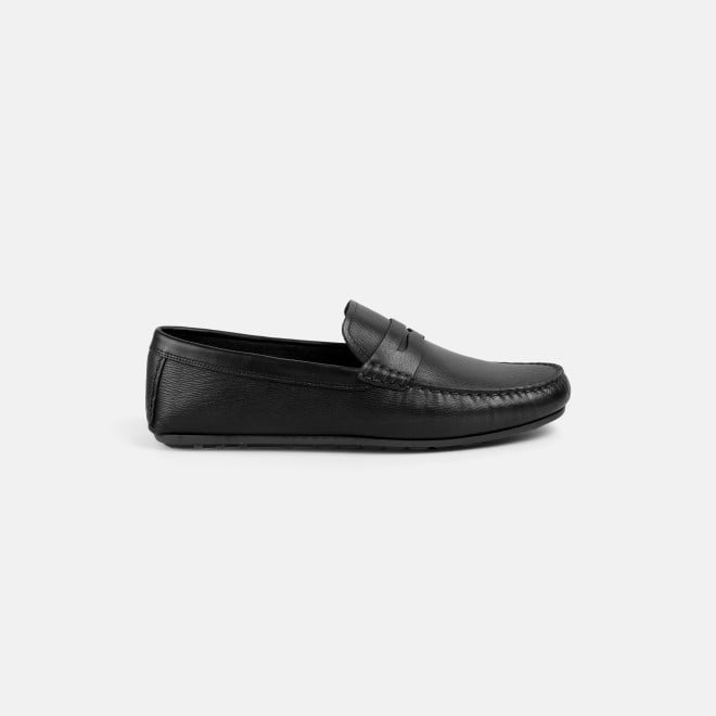 J.Fontini Men Black Casual Loafers (SKU: 14-1262-11-40)