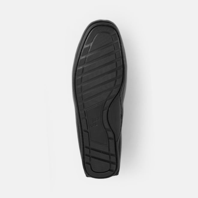 J.Fontini Men Black Casual Loafers (SKU: 14-1262-11-40)