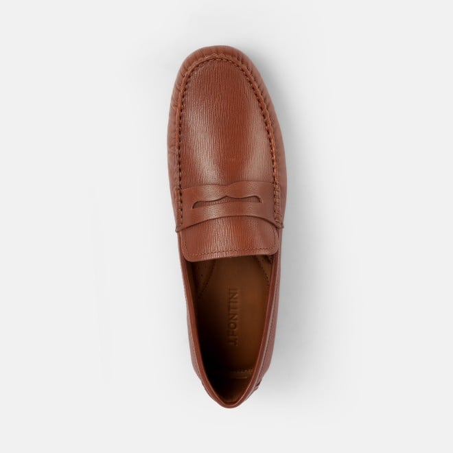 J.Fontini Men Tan Casual Loafers (SKU: 14-1262-23-40)