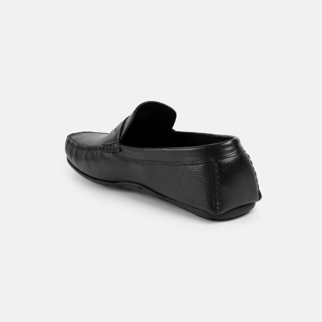 J.Fontini Men Black Casual Loafers (SKU: 14-1262-11-40)