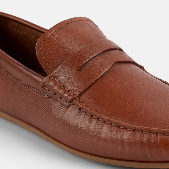 J.Fontini Men Tan Casual Loafers (SKU: 14-1262-23-40)