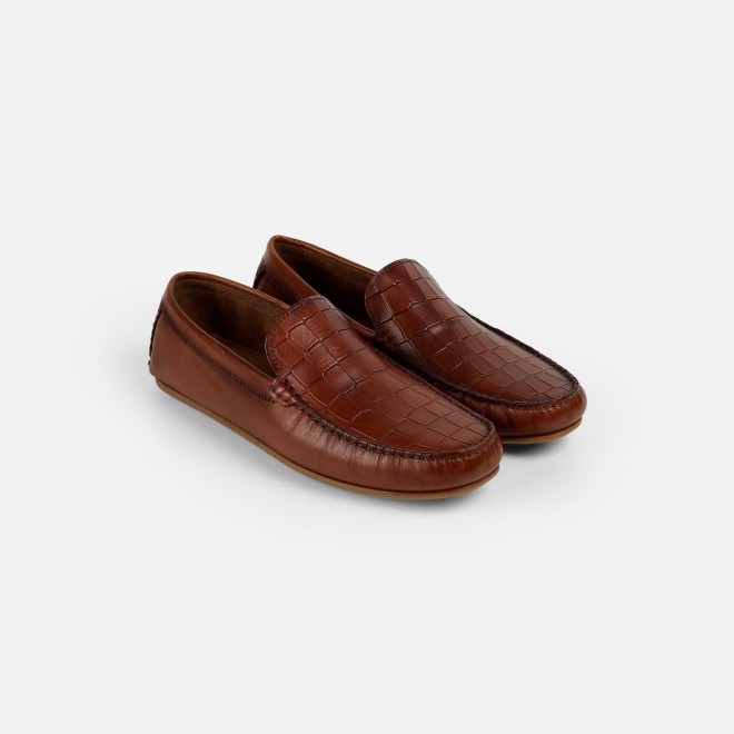 J.Fontini Men Tan Casual Loafers (SKU: 14-1273-23-40)