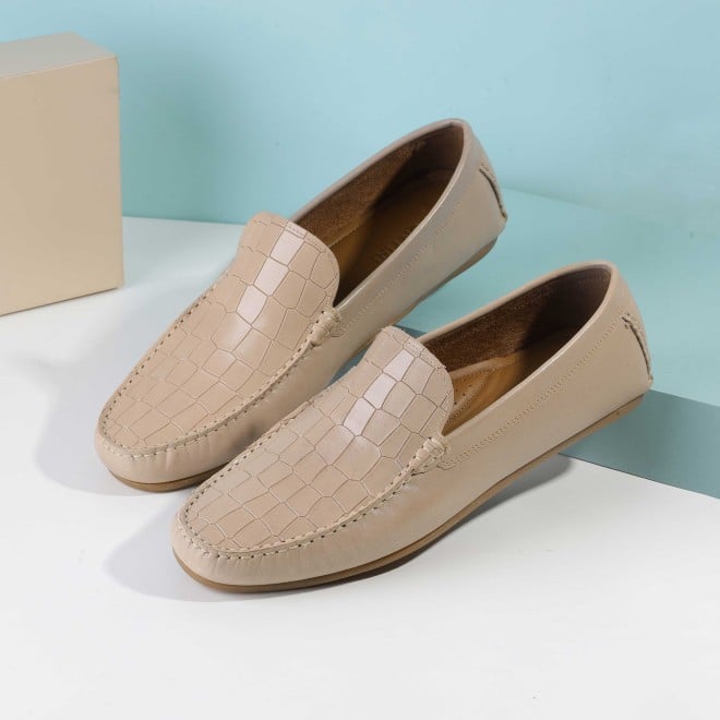 J.Fontini Men Beige Casual Loafers (SKU: 14-1273-20-40)