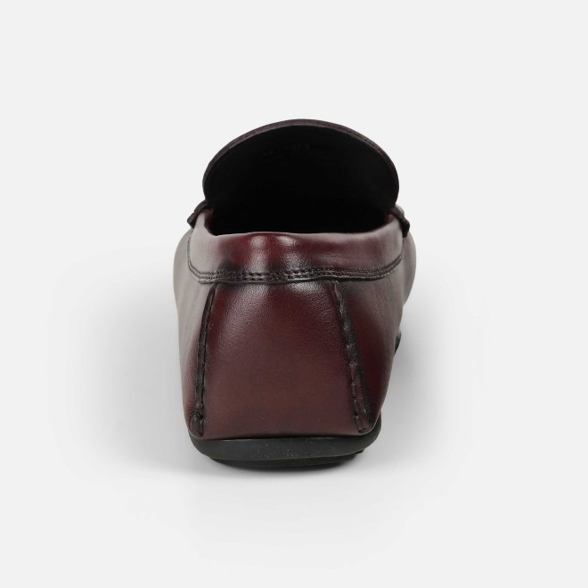 J.Fontini Men Wine Casual Loafers (SKU: 14-1273-58-40)