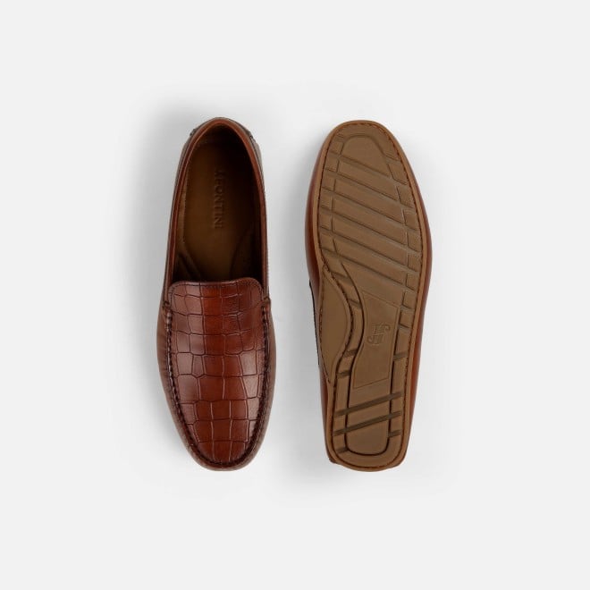 J.Fontini Men Tan Casual Loafers (SKU: 14-1273-23-40)