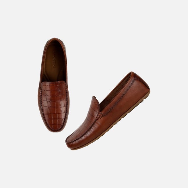 J.Fontini Men Tan Casual Loafers (SKU: 14-1273-23-40)