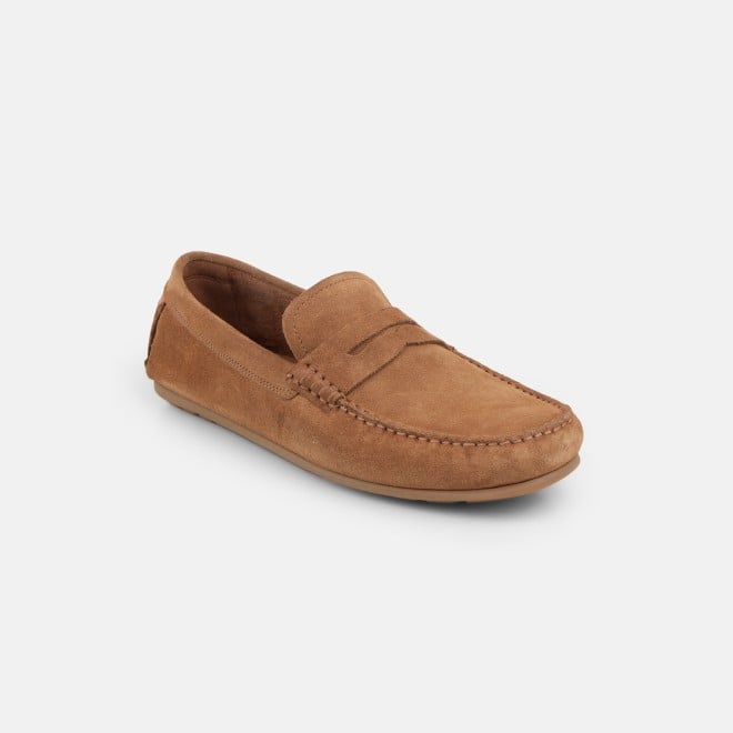 J.Fontini Men Tan Casual Loafers