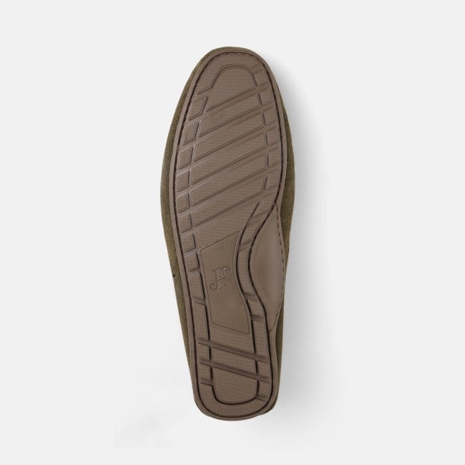 J.Fontini Men Olive Casual Loafers (SKU: 14-1278-49-39)