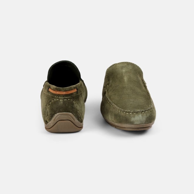 J.Fontini Men Olive Casual Loafers (SKU: 14-1294-49-41)