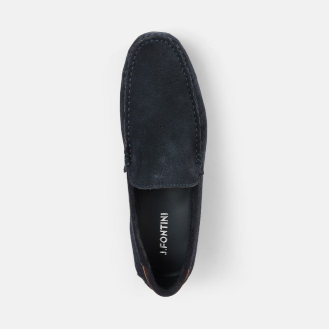 J.Fontini Men Blue-navy Casual Loafers (SKU: 14-1294-17-40)