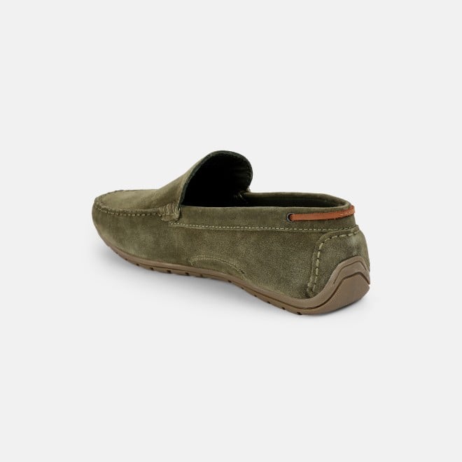 J.Fontini Men Olive Casual Loafers (SKU: 14-1294-49-41)