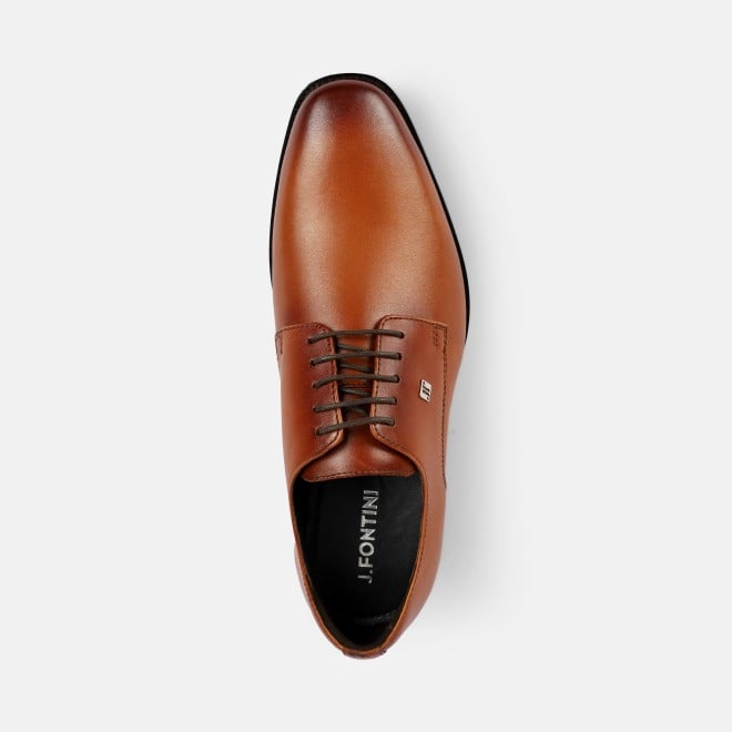 J.Fontini Men Tan Formal Lace Up (SKU: 14-1299-23-40)