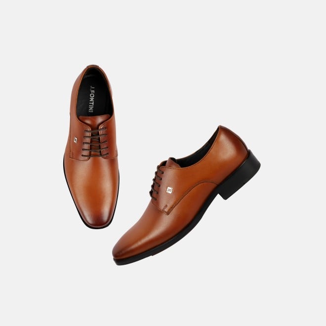 J.Fontini Men Tan Formal Lace Up (SKU: 14-1299-23-40)