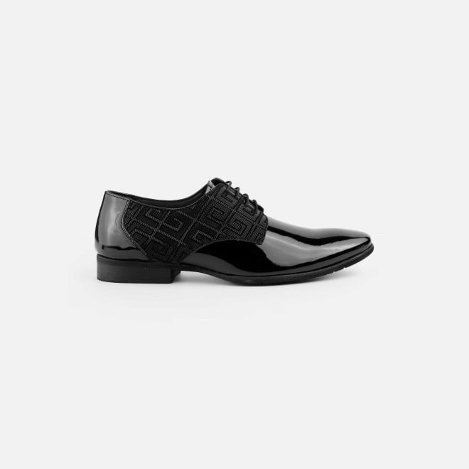 J.Fontini Men Black Party Lace Up (SKU: 14-1315-11-39)