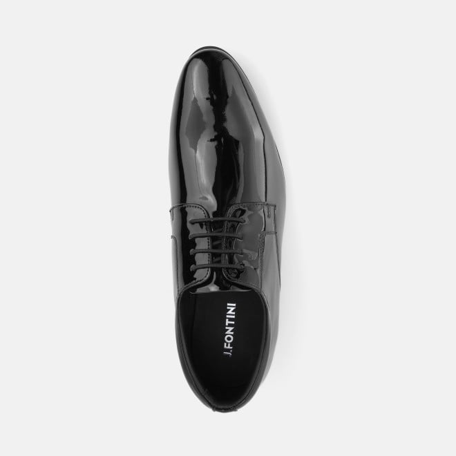 J.Fontini Men Black Party Lace Up (SKU: 14-1317-11-39)