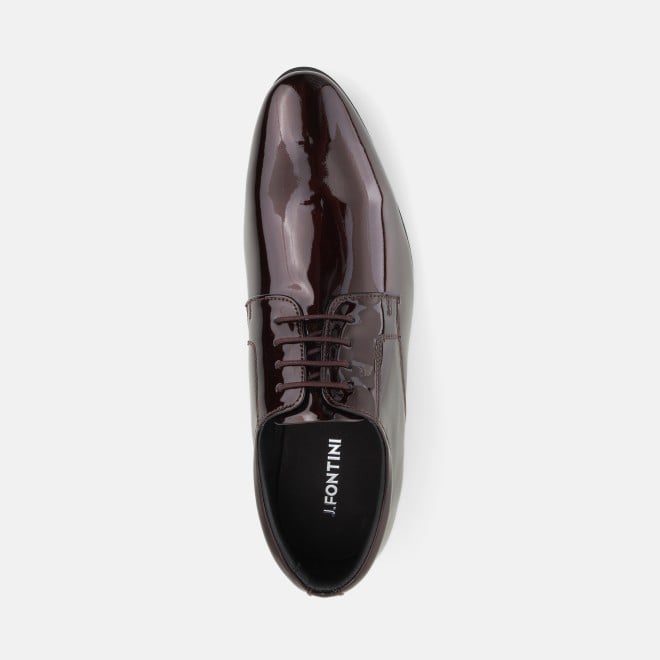 J.Fontini Men Wine Party Lace Up (SKU: 14-1317-58-40)