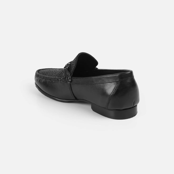 J.Fontini Men Black Formal Moccasin (SKU: 14-1324-11-40)