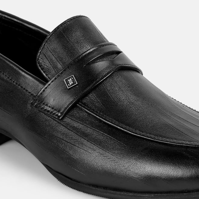 J.Fontini Men Black Formal Moccasin (SKU: 14-1344-11-40)
