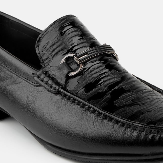 J.Fontini Men Black Formal Moccasin (SKU: 14-1347-11-40)