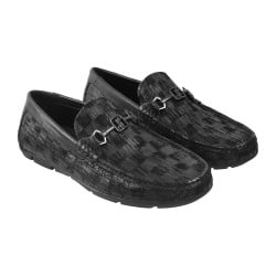 Men Black Casual Loafers