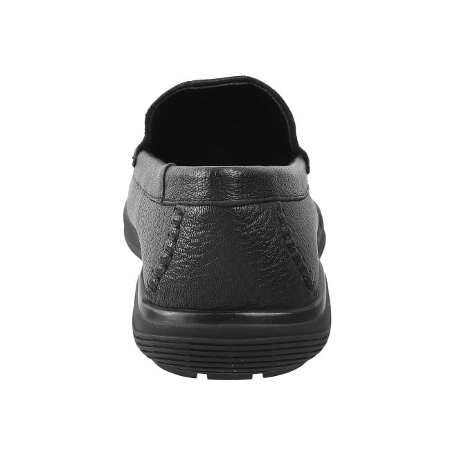 J.Fontini Men Black Casual Loafers (SKU: 14-1371L-11-46)