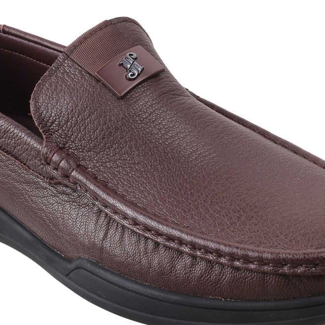 J.Fontini Men Brown Casual Loafers (SKU: 14-1371L-12-46)
