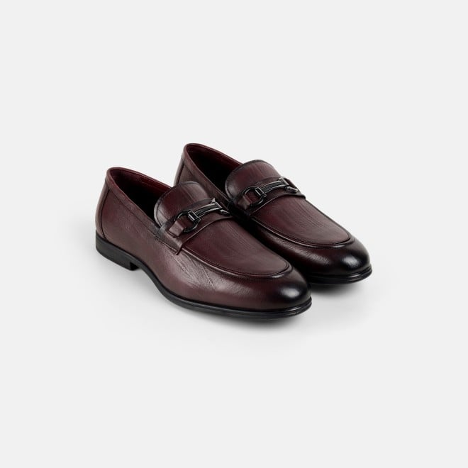 J.Fontini Men Wine Formal Moccasin (SKU: 14-1453-58-39)