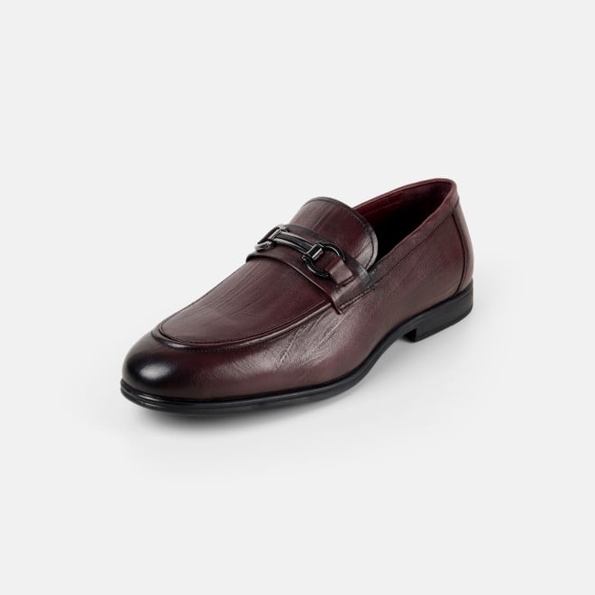 J.Fontini Men Wine Formal Moccasin (SKU: 14-1453-58-39)