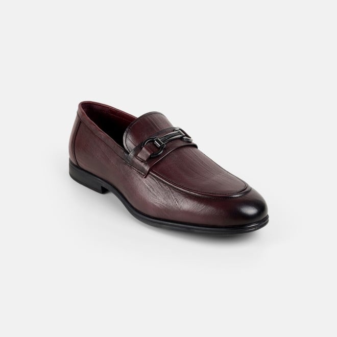 J.Fontini Men Wine Formal Moccasin (SKU: 14-1453-58-39)
