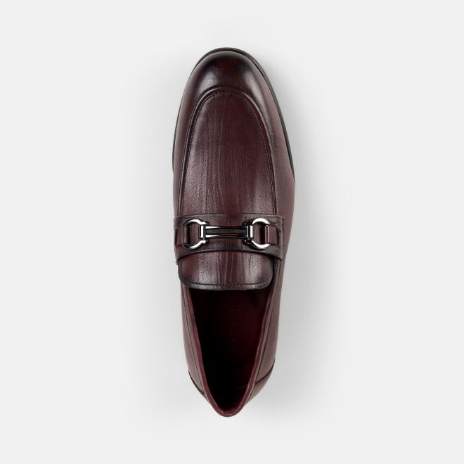 J.Fontini Men Wine Formal Moccasin (SKU: 14-1453-58-39)