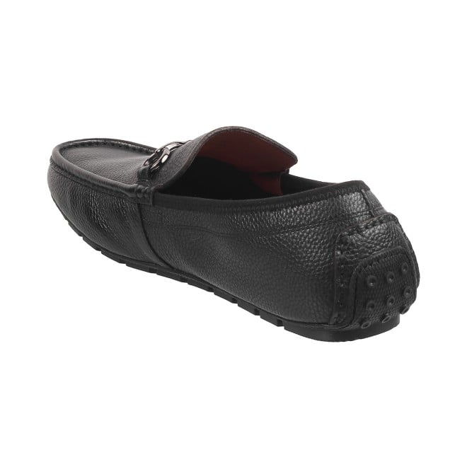 J.Fontini Men Black Casual Loafers (SKU: 14-1503L-11-46)
