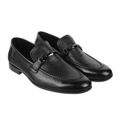 Men Black Formal Moccasin