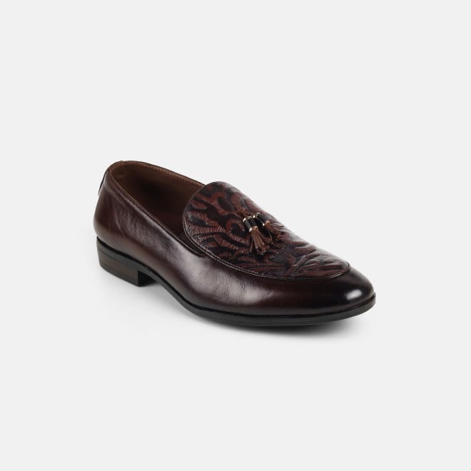 J.Fontini Men Brown Party Moccasin (SKU: 14-1520-12-39)