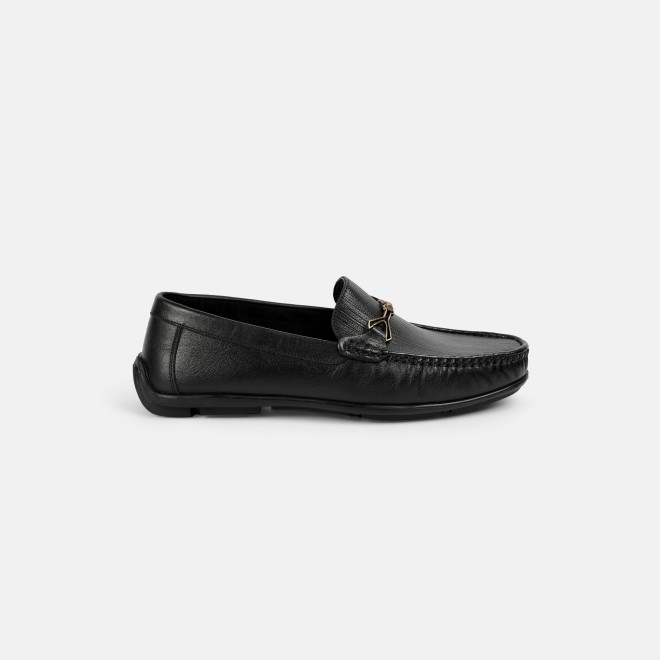 J.Fontini Men Black Formal Moccasin (SKU: 14-1525-11-40)
