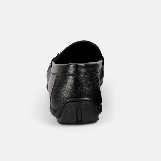 J.Fontini Men Black Formal Moccasin (SKU: 14-1525-11-40)