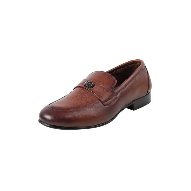 J.Fontini Men Tan Formal Moccasin (SKU: 14-1526-23-40)