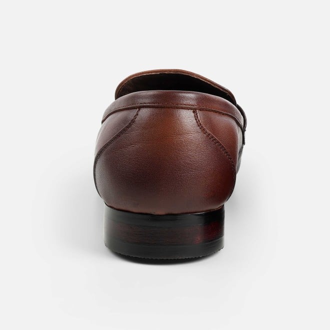 J.Fontini Men Tan Formal Moccasin (SKU: 14-1526-23-40)