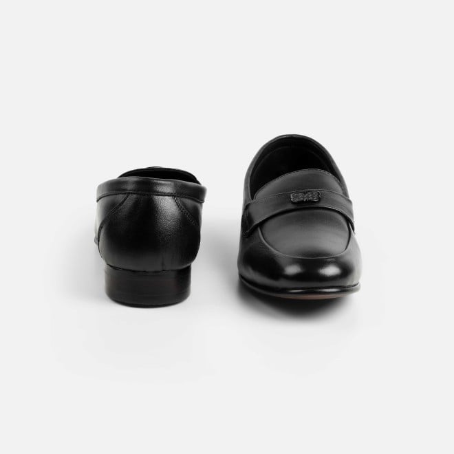 J.Fontini Men Black Formal Moccasin (SKU: 14-1526-11-40)