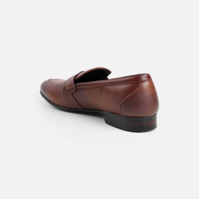 J.Fontini Men Tan Formal Moccasin (SKU: 14-1526-23-40)