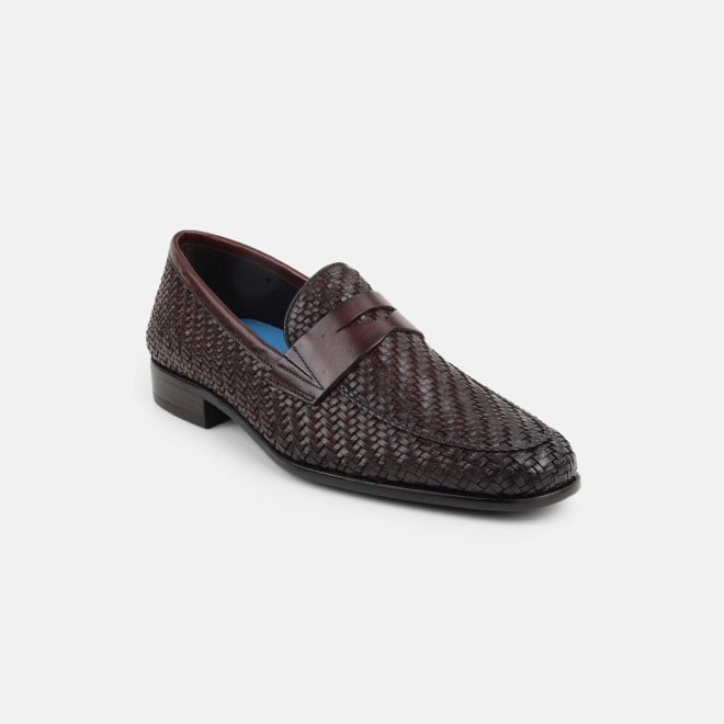 J.Fontini Men Brown Party Moccasin (SKU: 14-1607-12-40)