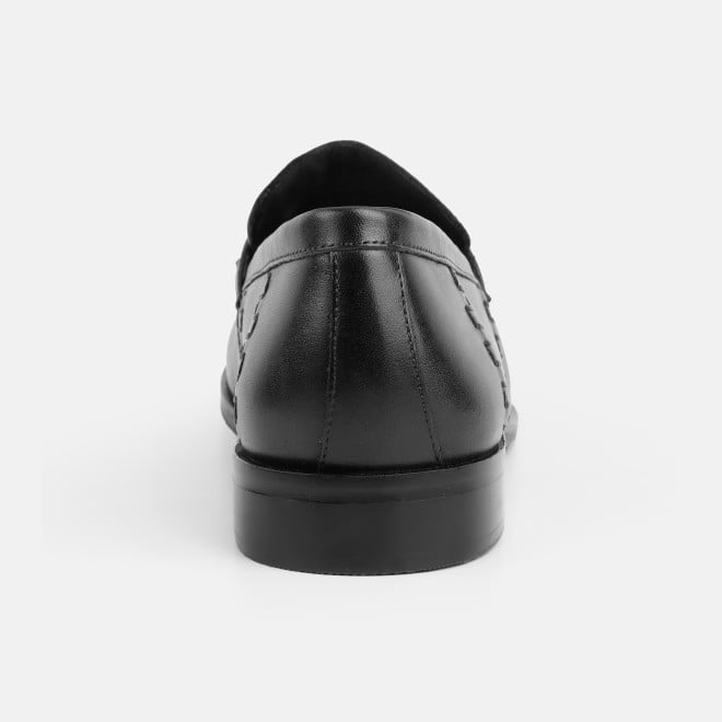 J.Fontini Men Black Formal Moccasin (SKU: 14-1608-11-39)