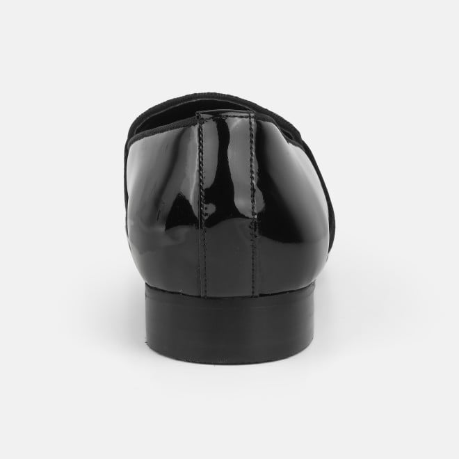 J.Fontini Men Black Party Moccasin (SKU: 14-1617-11-39)