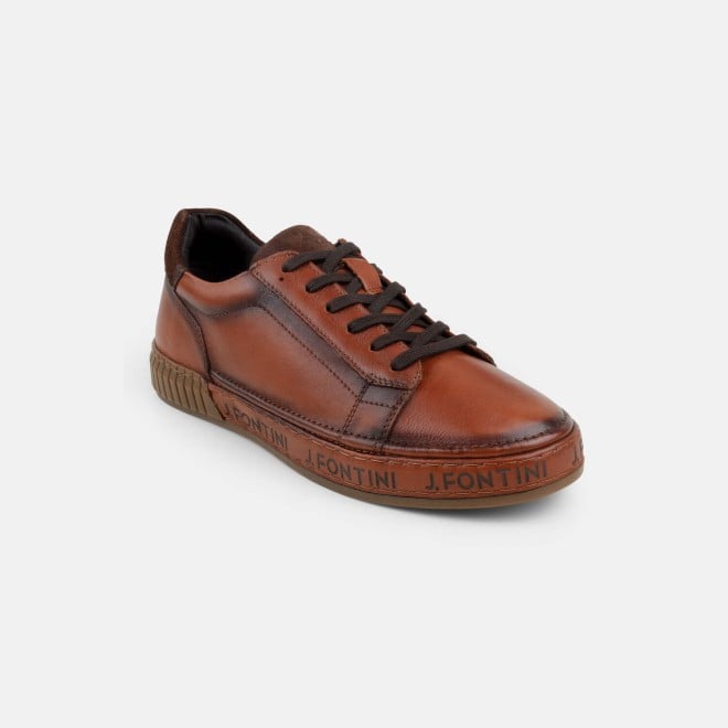 J.Fontini Men Tan Casual Lace-Up (SKU: 14-1619-23-41)