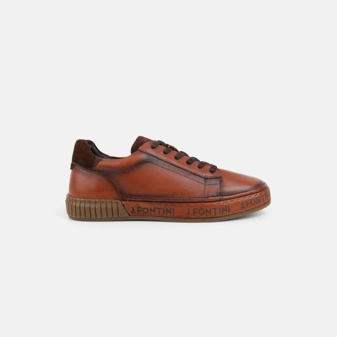 J.Fontini Men Tan Casual Lace-Up (SKU: 14-1619-23-41)