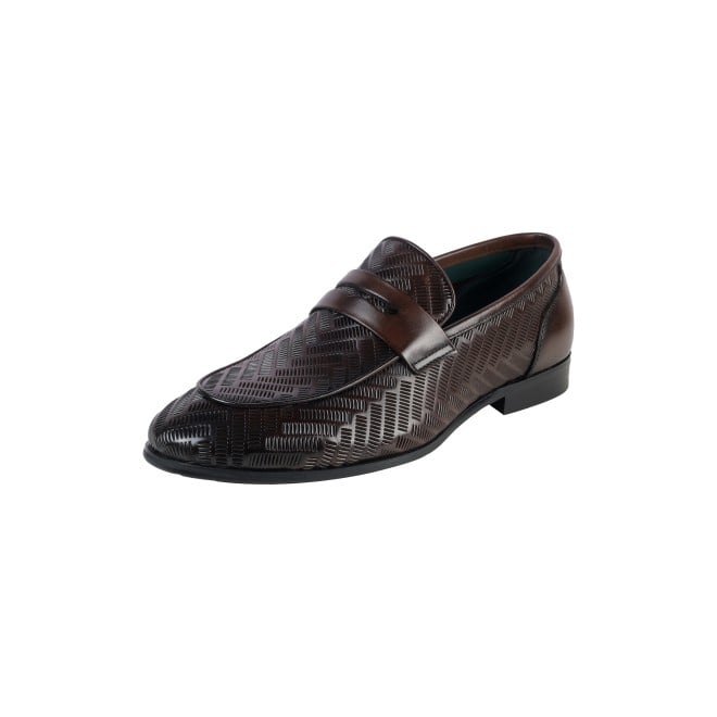 J.Fontini Men Brown Formal Moccasin (SKU: 14-1650-12-41)