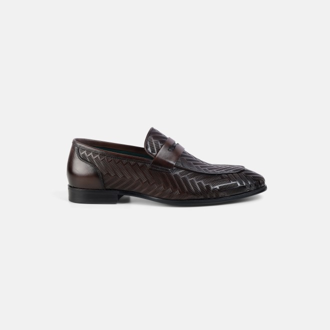 J.Fontini Men Brown Formal Moccasin (SKU: 14-1650-12-41)